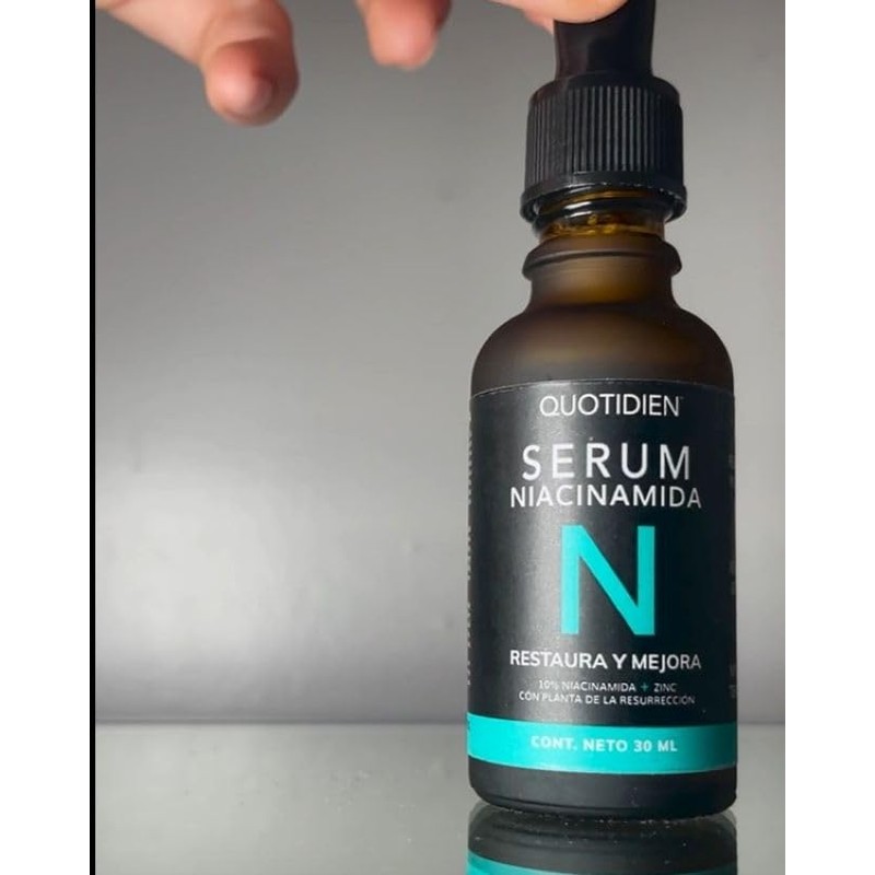 Serum Niacinamida 10% + Zinc + Planta de Resurrección –
