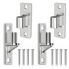 Gate Hinges, 2 Pack Gate Hinges Heavy Duty, 304 Stainless
