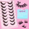 Fyonas Lashes Wispy False Eyelashes Cat Eye Lashes Natural Look