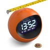 NEWGATE® Digital Centre of The Earth Alarm Clock (Orange with