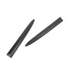 1 Pair Front Bumper Upper Moulding Trim 735455041 Carbon Fiber