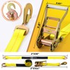 Trekassy 2”x 144” Car Tie Down Straps for Trailers Heavy