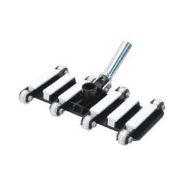 Generic Heavy Duty Flexible Vacuum Head with Wheels and Swivel Handle 11051HSH, Black