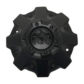 Fuel Offroad Wheels 1001-63MBGB 1001-63 Matte Black Center Cap with Gloss Black Logo