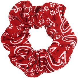 Bandana Red Cotton - Cute Handmade U Pick Scrunchies Gymnastics Pack Velvet Satin Hair Scrunchie Lot