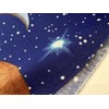 Planet Earth Fabric Home Decor Curtains Upholstery Cotton Galaxy Planets