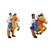 AIXXCUVQ OxfordCloth Polyester OxfordCloth Inflatable Costume For Celebration Horse Mask