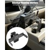 Upgrade Adjustable CB Radio Bracket Cup Holder Mount for Truck