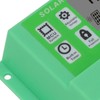 Green PWM Solar Charge Controller LCD Large Screen Display Photovoltaic