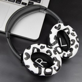 SOULWIT Ersatz Ohrpolster für Bose QuietComfort 45 (QC45)/QuietComfort SE (QC SE)/New Quiet Comfort Wireless Over-Ear Kopfhörern, Ersatzpolster mit weicherem Protein-Leder, Geräuschisolierendem Schaum