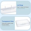 Tikplus Children's Pencil Box, Plastic Case, Stackable Pens Storage, High