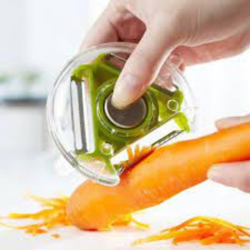 Swift 3-in-1 Vegetable and Fruit Peeler, Cutter with Stainless Steel