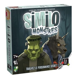 GIGAMIC Similo Monster L: Cooperative Peel Off Game for 2-8 Players from 8 Years