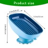 Desuibao Self Draining Soap Dish for Bathroom Sink Shower Suction