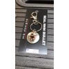 MB Designs Real 9mm Hollow Point Bullet Quarter Keychain Unique
