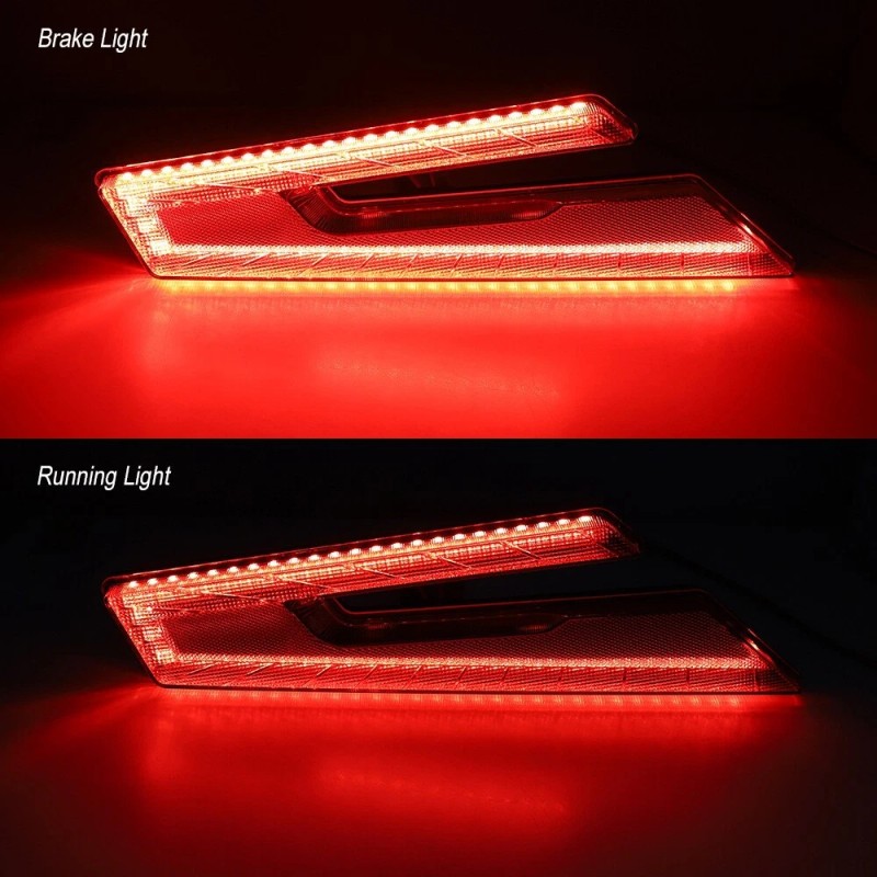 Unbranded Pair LED Brake Rear Tail Lights For Polaris RZR