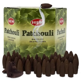 Patchouli Backflow Incense Cones for Waterfall Aromatic Smoke Fountain Haze Falls