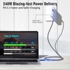 USB C to USB C Cable Support 20Gbps Data Transfer