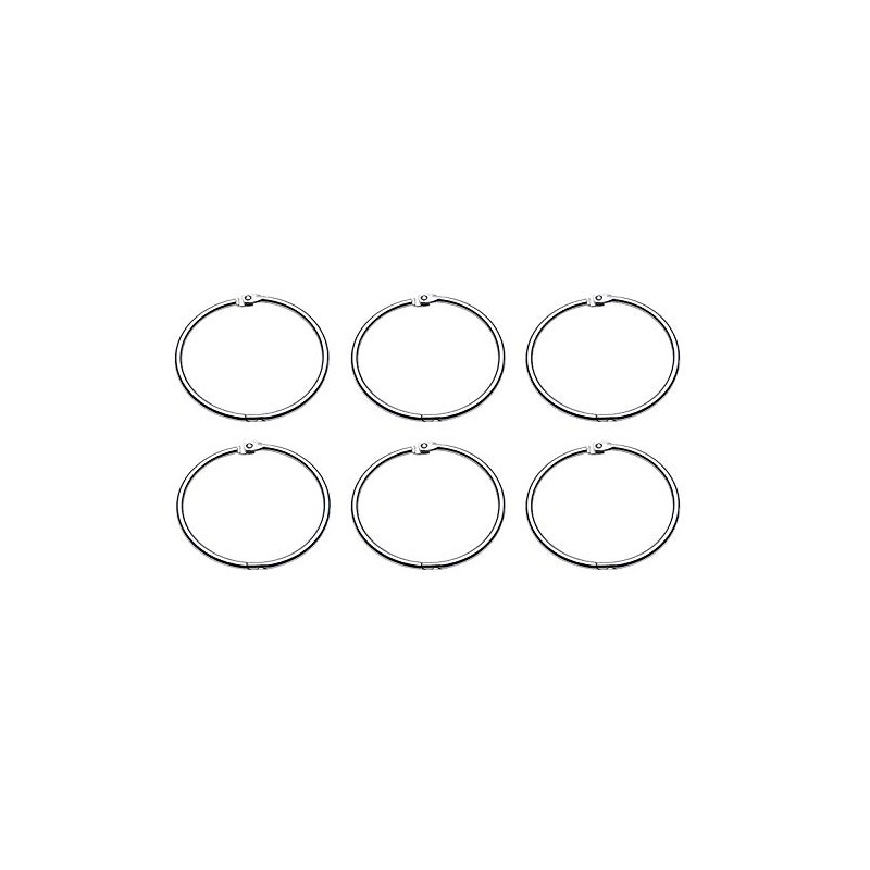 Binding Ring Hinged/Book Binder Ring, 2 Inch Diameter X6 In