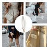 Wzttdm PU Leather Short Bag Strap, Short Purse Handle, 23