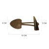 Button Toggle Imitation Leather Beige for Clothing and Montgomery
