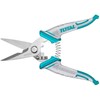 TOTAL - Electrician's Scissors - with Serrated Stripping Blade -