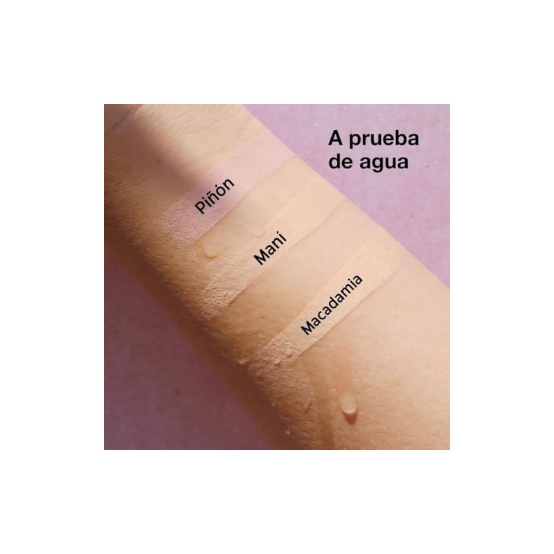 Corrector en crema humectante con protector solar. Para piel grasa