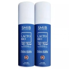 Smeeb 2개 스미브 락토바이오 컬러체인지 염색샴푸 다크브라운 [블랙] 2 Pack Smealb Lactobio Color Change Dye Shampoo Dark Brown [Black]