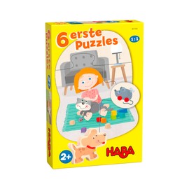 HABA First Puzzles Pets, 6 Pieces, for Children from 2 Years, Learning Puzzles