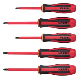 Vessel Set of Insulated Screwdrivers Megadora VDE (5 Pieces)