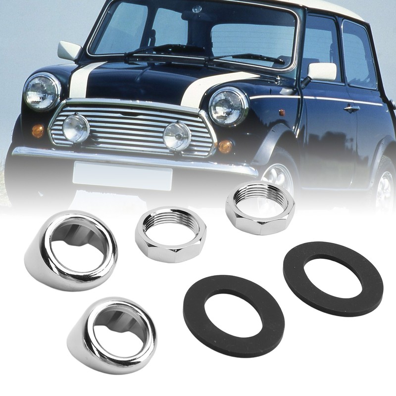 Windshield Wiper Wheel Box Bezel Kit ABS Chrome 519988Z for
