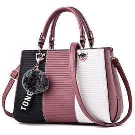 Lopis 2-Way Handbag, Women's Bag, Popular, Cross-body Design, Lightweight, PU, Cute, Shoulder Bag, Stylish, Spring, Summer, pink a