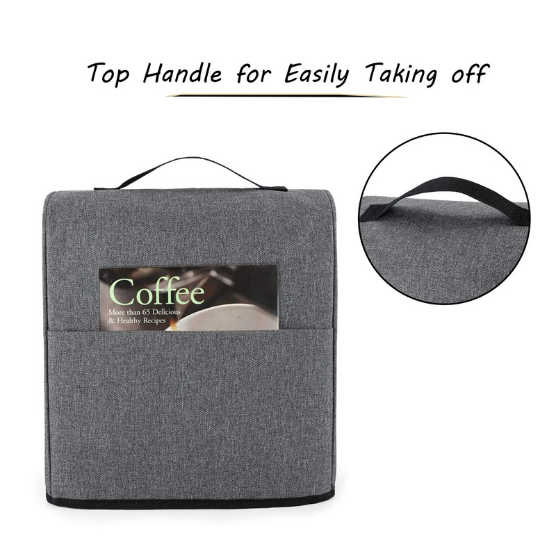 CURMIO Coffee Maker Dust Cover Compatible for Keurig K-Mini and