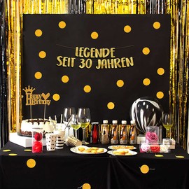 Funny Banner Glitter Banner Legend For 30 Years 30th Birthday Party Supplies