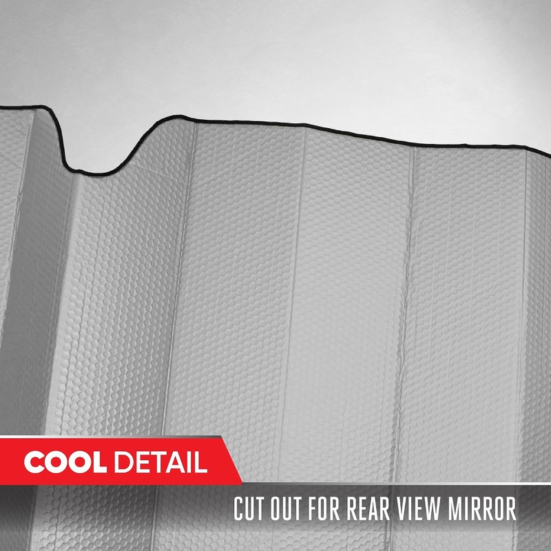 Parasol para Parabrisas Delantero Motor Trend AS-311-GR Gris Plegable 147.3