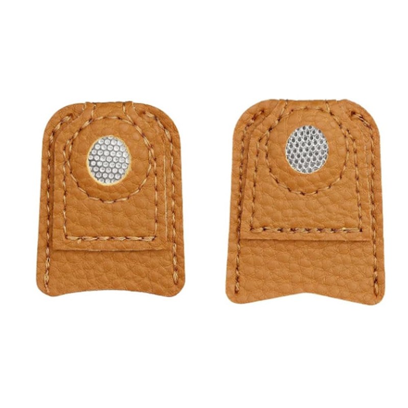 Ieron 10 PCS Hand-Working Sewing Thimble, Metal Finger Shield Ring,