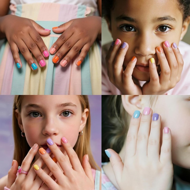 Stitch Esmalte Swirl 10 pzas al Agua Fácil de Quitar