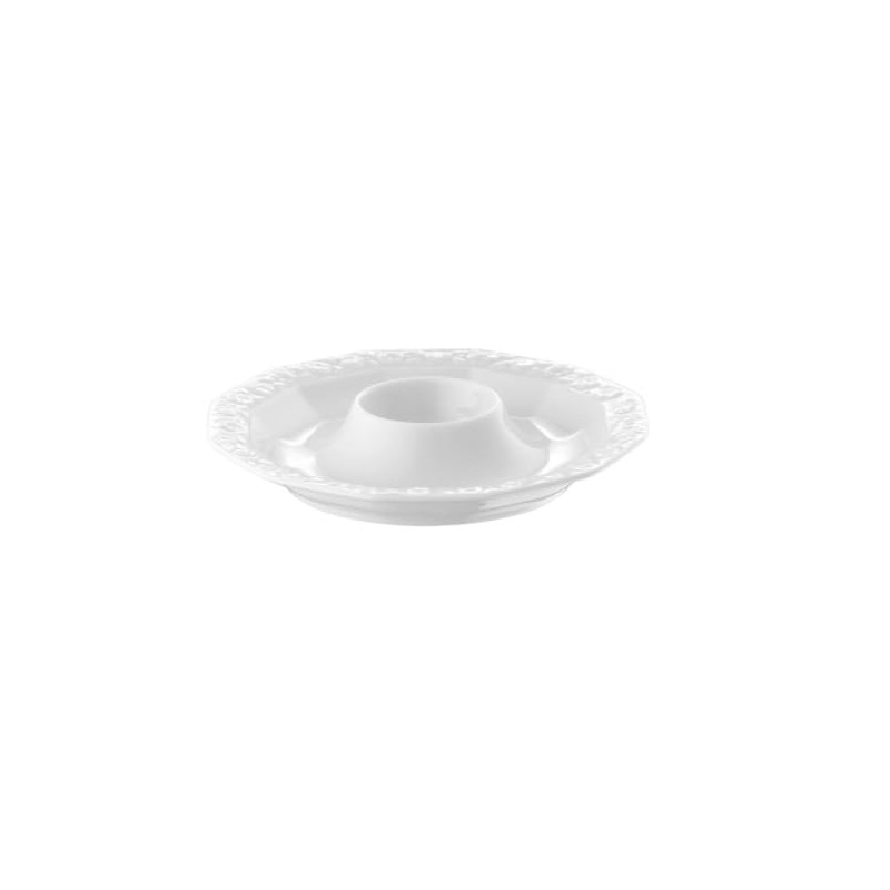 Rosenthal Maria White Egg Cup with Tray