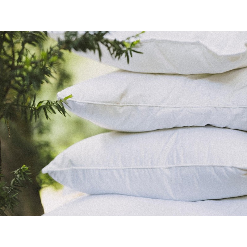 SnooozeGo Mini Duck Down Travel Pillow – Compact Feather Pillow