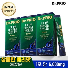 Dr. Prio Vitality Ultra-High Concentration Arginine 6000 (6-Week Supply) / 닥터프리오 활력 초고함량 아르기닌 6000 6주분