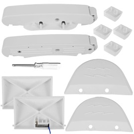 Pool Cleaner Part Kit Compatible with Hayward Pool Vacuum, Hayward Navigator Parts with AXV417WHP Pod Swings, AXV604WHP Front and Rear Bezels, AXV434WHP Flaps, AXV414P Pod Shoes 10PCS