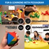 Pickagram Tangram 3D Magnetic Puzzle for Kids (8-12), Adults &