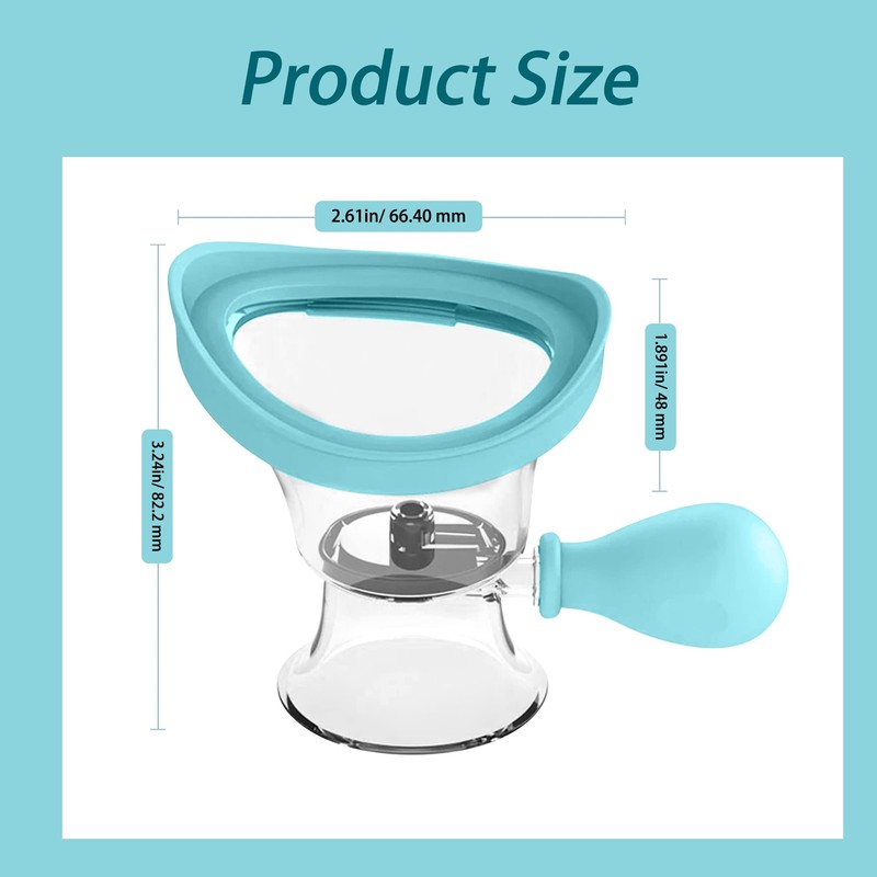 Abnaok Eye Wash Cup，Eye Wash Bath Kit – Silicone Eye