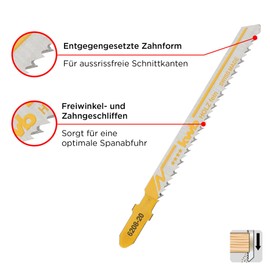 KWB Saw Blade sauteuse-down Cut einnockenschaft 6208-20, Woodworking