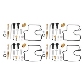 Akozon Carburetor Repair Tool 76pcs Motorcycle Carburetor Repair Kit Motorcycle Carburetor Repair Kit for YZF R1 1998-2001