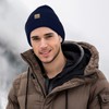 Hysnan Merino Wool Beanies Winter Hats for Women Men Knit
