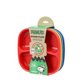 Beagle Scouts Peanuts collection divided plates for kids