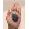 Gemstone Garnet Carved Palm Stone/Pocket Palm Stone/Reiki Healing & Crystal