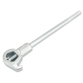 QWORK Heavy Duty Adjustable Hydrant Wrench – Fits 1-1/2" to 6" Bolt Head Sizes, Designed for Loosening Caps and Opening Valves