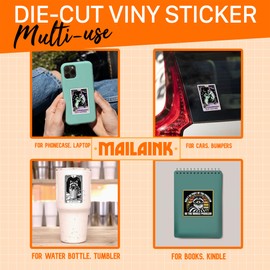 Set 3Pcs Don't Be A Part The Problem Be The Whole Problem, The Lover, Trash Panda Sticker Funny Raccoon Cute Animal Mental Health Bookish Kindle Waterproof 2 Inches Die-Cut Vinyl for Water Bottle